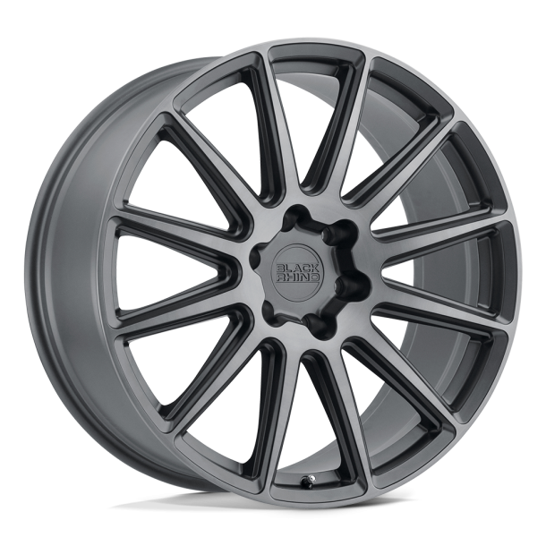 BLACK RHINO WAZA Brushed Gunmetal 20X9 5X114.3 (BS 6.18) CB 76.10