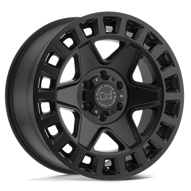 BLACK RHINO YORK Matte Black 17X8 5X114.3 (BS 5.88) CB 76.10