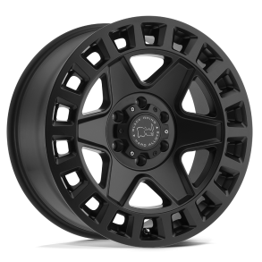BLACK RHINO YORK Matte Black 18X8 5X114.3 (BS 5.88) CB 76.10