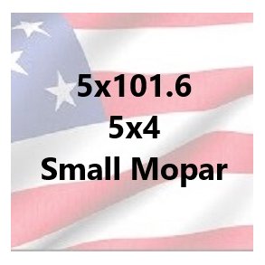 5x101.6 / 5x4 Small Mopar