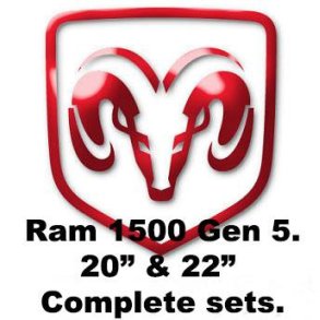 Dodge Ram 1500 Gen 5- 2019 til 25