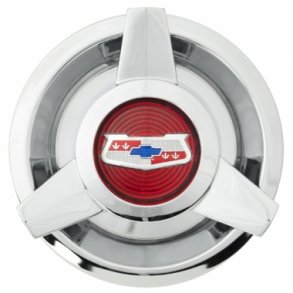 Wire Wheel Chevrolet 3-Bar Spinner Cap 6