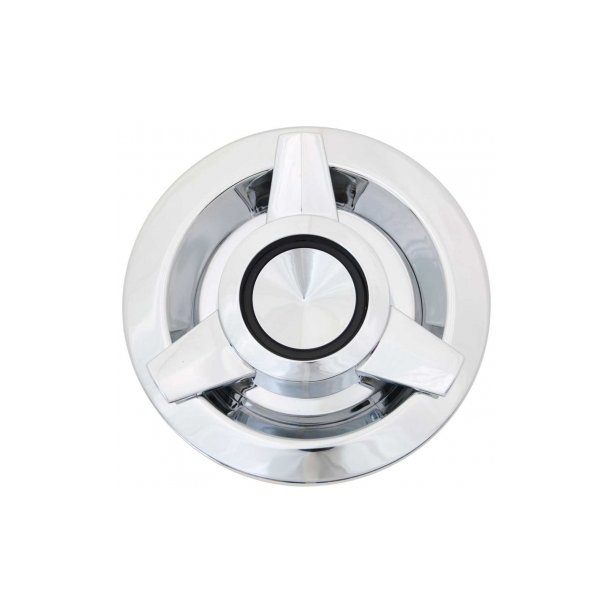 Wire Wheel T-Bird Cap Chrome 6