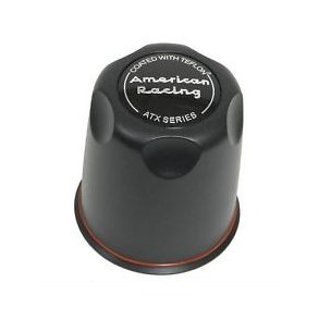 AR Plastic Center Cap 83 mm Diameter Push Thru Black