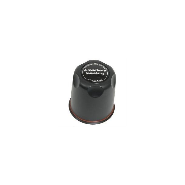 AR Plastic Center Cap 83 mm Diameter Push Thru Black