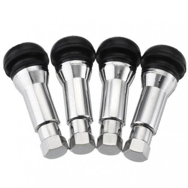 Ventil fr Stahl/Alu TR413 Chrome- 4 valves