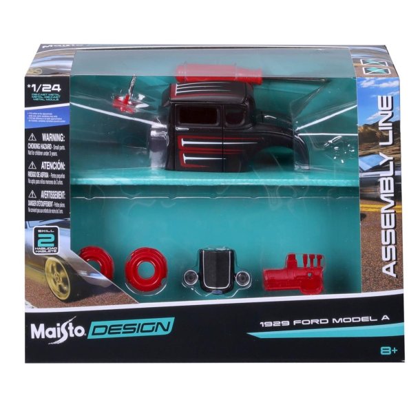 1929 Ford Model A  - 1:24 Scale  Assembly yourself