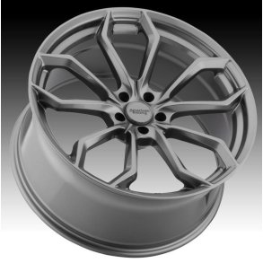 AR 932 SPLITTER GRAPHITE   9x20 + 10,5x20 med dk, 5x114.3 - NEW MUSTANGS ( 4 wheels with tires )