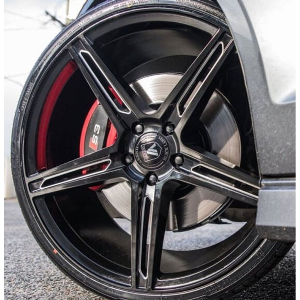 ASANTI ABL-22 ALPHA 5 Gloss Black Milled 9x22 5x115 ET 15 - NO TIRES