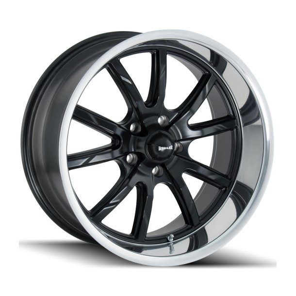 REVOLUTION COBRA MatteBlack / Polish 8.5x20 5x127