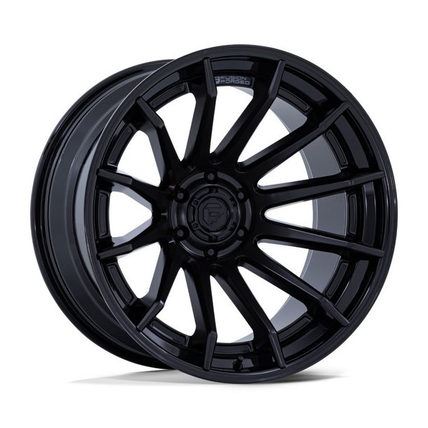 FUEL FC403 GLOSSBLACK WITH GLOSS BLACK LIP 10x22, ET -18, 6X139.7