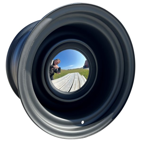 REVOLUTION Smoothie Steel Matte Black 6x15 5x127 ET 6 - CB 94mm