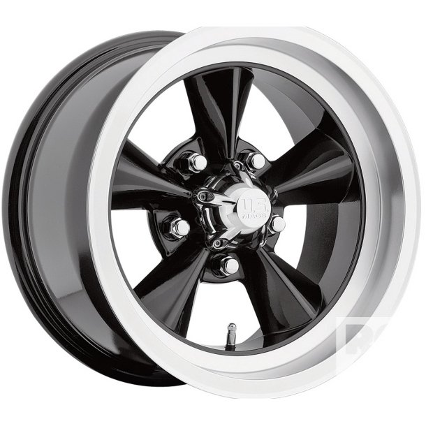 US MAGS U107 STANDARD BL -Gloss BLK 9x18, ET=0, 5x120.65 Note: only 2 wheels in stock