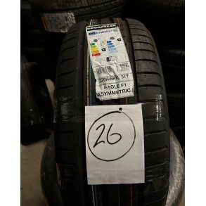 225/45-18 GOODYEAR EAGLE F1 ASYMETRICCO 2, 2 stk  UGE 23-2021