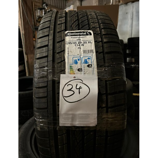 295/45-20 CONTINENTAL CROSSCONTACT UHP, 2 stk  UGE 4-2016