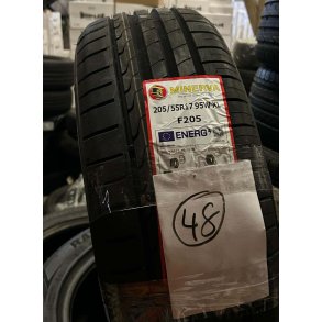 205/55-17 MINERVA F205, 2 stk, UGE 07-2023