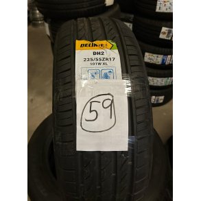 225/55-17 DELINTE DH2, 2 stk, UGE 47-2019