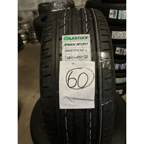 245/40-20 MILESTONE GREENSPORT, 3 stk, UGE 08-2021