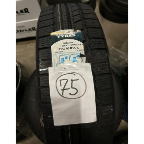 215/70-15 NOKIAN ALL SEASON VAN, 4 stk, UGE 20-2021