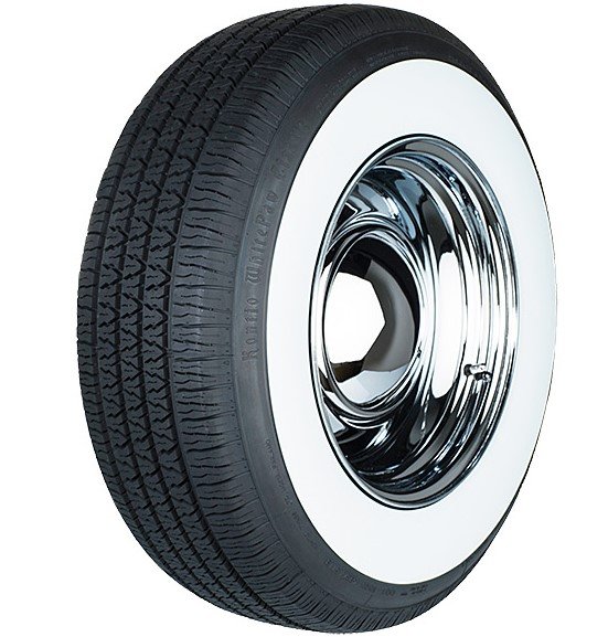 205/7514 Kontio White Wall tire 2½" (64mm) White Wall Radial tires