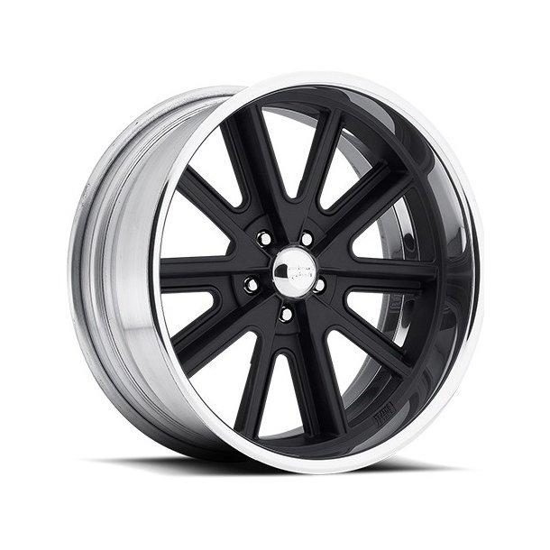 AMERICAN RACING SHELBY COBRA SL BLACK Hot Rod Black Center Polished Barrel 10.5x20 , ET=0, BS= min 4.5 max 8.25, 5x120.65