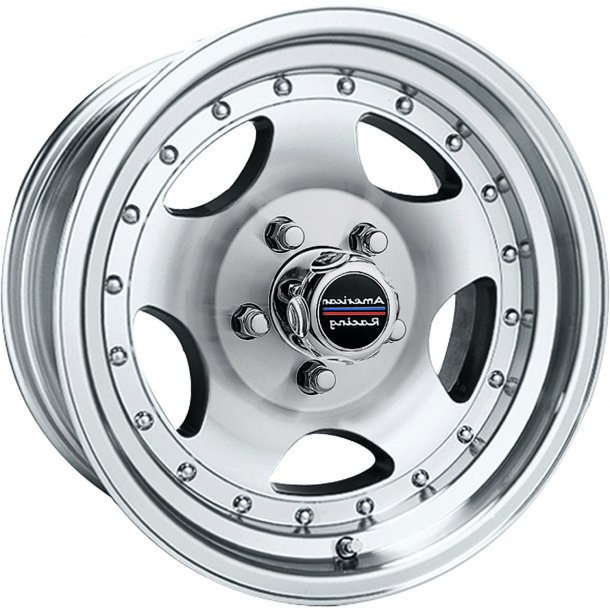 AMERICAN RACING AR23 Machined w/ Clear Coat 8x15 , ET-19, BS=3.75, 5x127