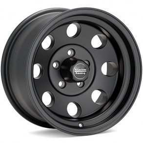 AMERICAN RACING AR172  BAJA Satin Black 8x17 , ET 0, BS 4.50, 8x170