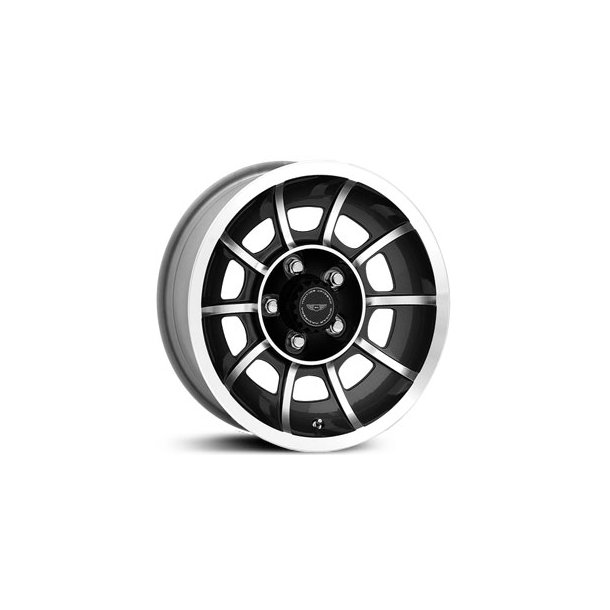 AMERICAN RACING VN47  VECTOR Satin Black Machined 8.5x15 , ET=0, BS=4.99, 5x114.3