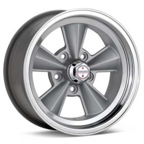 AMERICAN RACING VNT70R Gun Metal w/ Polished Lip 7x15 , ET=0, BS=4.00, 5x114.3