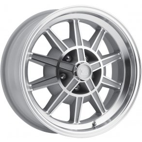 AMERICAN RETRO GT7 Silver /Polish 7x15 , ET=0, 5x114.3