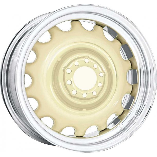 AMERICAN STEEL WHEEL ARTILLERY PRIME/CHROME Primed Steel Wheel With