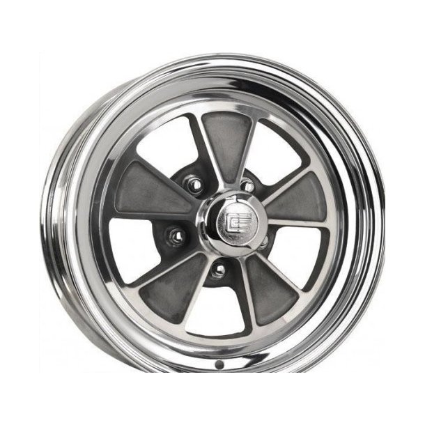 AMERICAN STEEL WHEEL SHELBY Aluminum Wheel 6x15 , ET=0, BS=3.95, 5x114.3