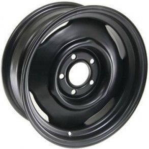 AMERICAN STEEL WHEEL MOPAR STANDARD Black 4x15 , ET=0, BS=2,5, 5x114.3