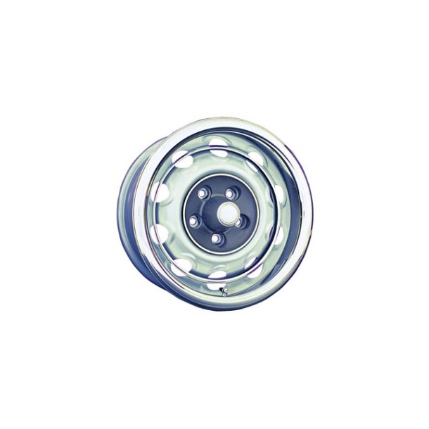 AMERICAN STEEL WHEEL MOPAR RALLYE Silver Paited Steel Wheel 8x15 , ET=0, BS=4.5, 5x114.3
