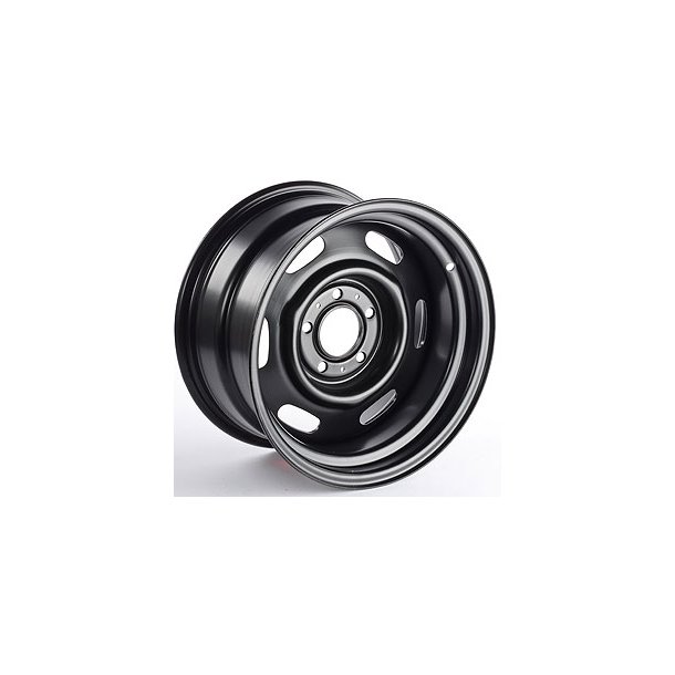 AMERICAN STEEL WHEEL CHRYSLER POLICE Black Primer 6x15 , ET=0, 5x114.3