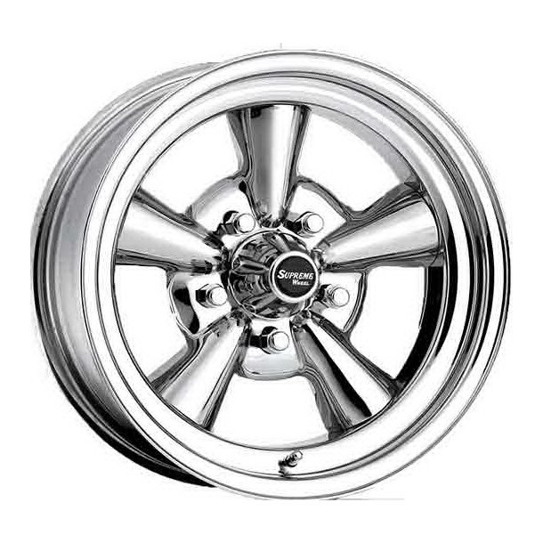 AMERICAN STEEL WHEEL SUPREME CHROME Chromed Steel Wheel 7x15 , ET -13, 5x114.3