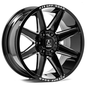 AXE ARTEMIS  10X20 ET -19   , 6x135,  Glossblack Milled , CB 106,2
