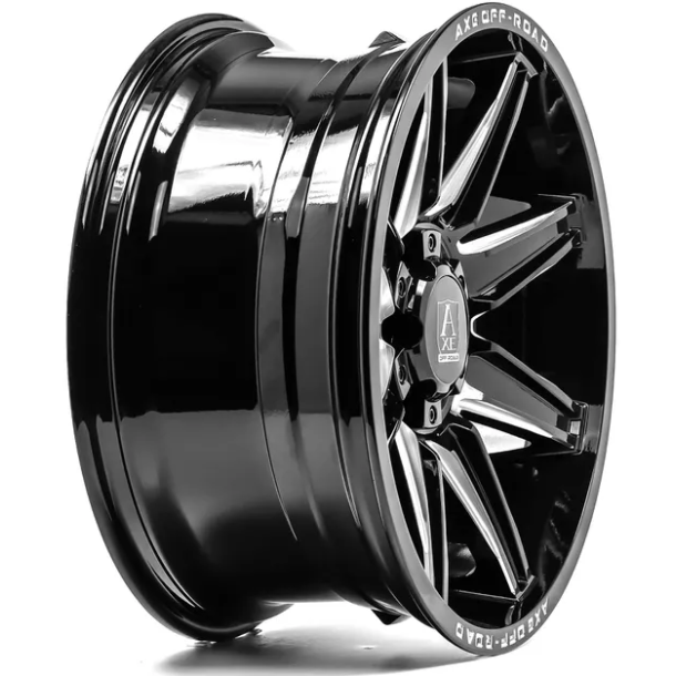 AXE ARTEMIS  10X20 ET -19   , 6x135,  Glossblack Milled , CB 106,2