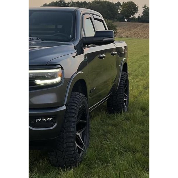 10x22 DIRT D44 Matteblack / Tintet med dk , TPMS sensorer og mtrikker