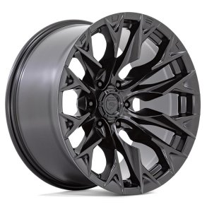 10x22 Fuel D675 Flame Matteblack  med dk , TPMS sensorer og mtrikker