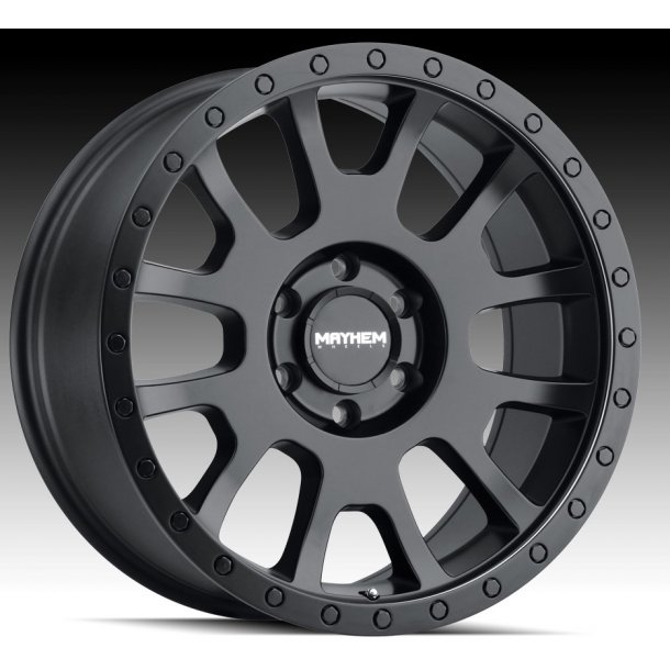 MAYHEM SCOUT MATTEBLACK 9x20 ET=18, 6x139,7