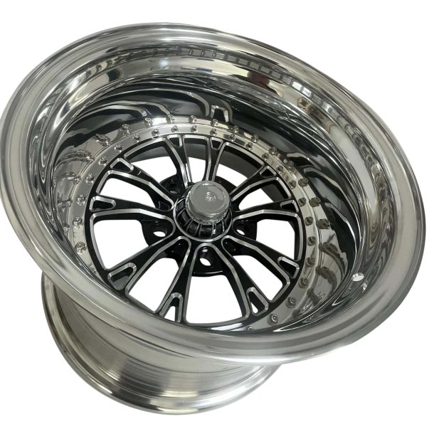 MUSCLE CAR HOLESHOT 3 PIECE FORGED 15x15 ET 83.2 5x114.3