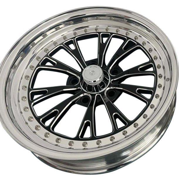 MUSCLE CAR HOLESHOT 3 PIECE FORGED 4.5x17 ET 83.2 5x114.3