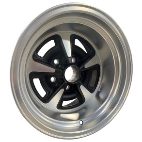 MUSCLE CAR RALLYE II MATTEBLACK / MACHINED 7X15 ET=0 5X120.65