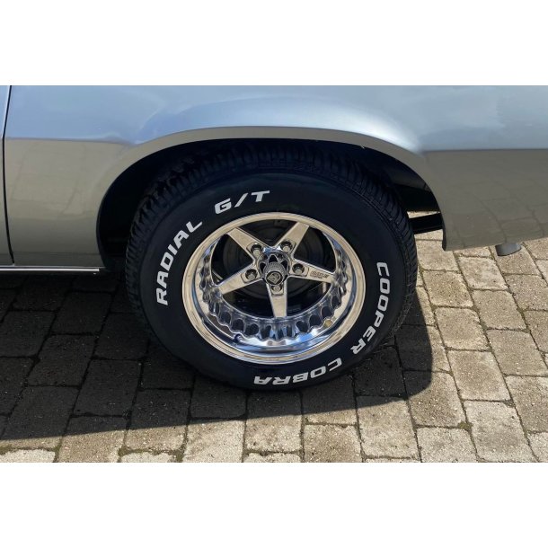 MUSCLE CAR RACEMASTER Polish 7x15 + 10x15 med BF Goodrich dk - 5x114.3