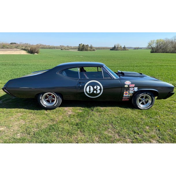 MUSCLE CAR RACEMASTER Polish 7x15 + 10x15 med BF Goodrich dk - 5x114.3