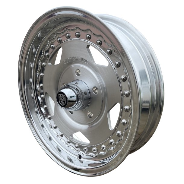 MUSCLE CAR CONVO BRUSHED FACE / MIRROR LIP 4x15 ET  19 5x114.3