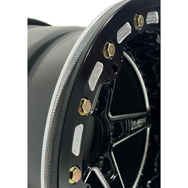 MUSCLE CAR RACEMASTER GLOSSBLACK BEADLOCK 10x15, ET-12, Backspace 5