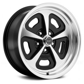 AMERICAN RACING AR-500 P Glossblack /Polished 7x17  med budget dk - 5x114.3