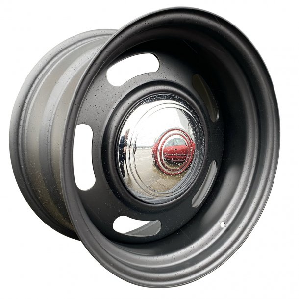 REVOLUTION RALLYE STEEL Matte Black   7x17 + 8x17 med budget dk - 5x120.65